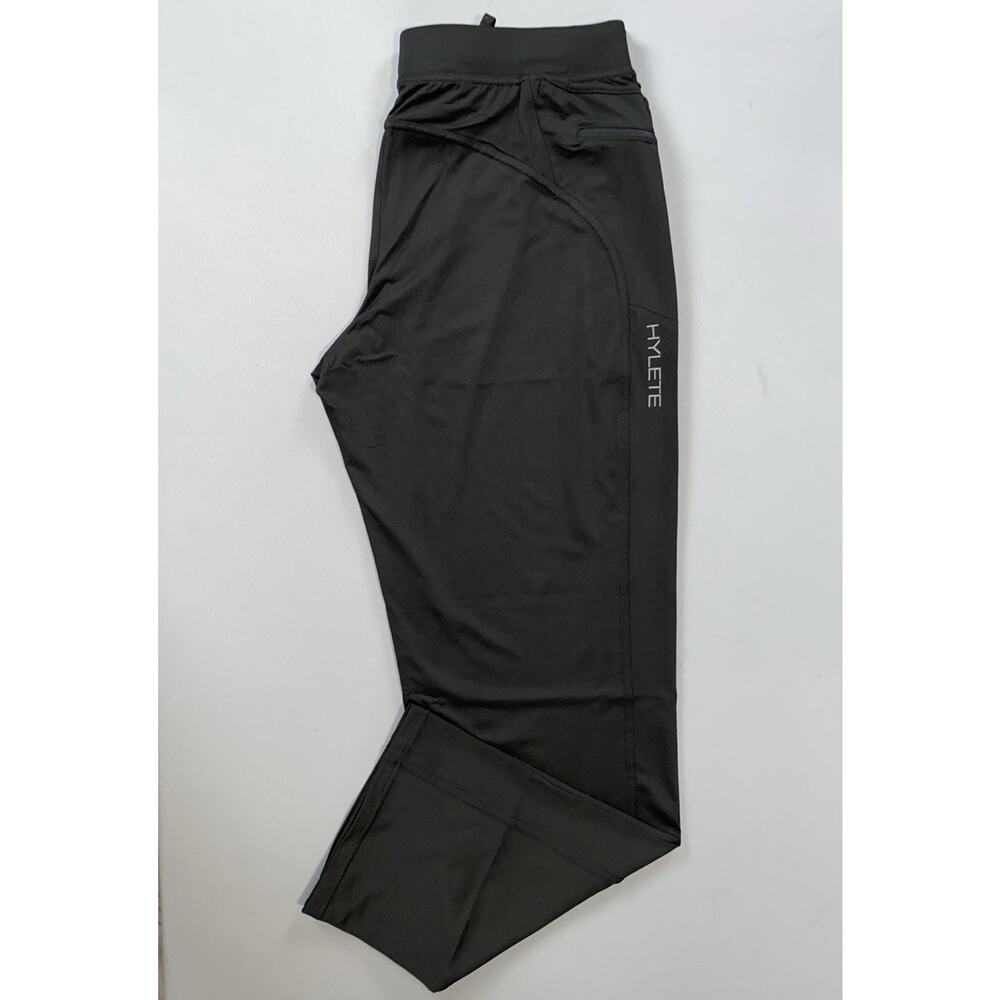 Hylete Pull On Stretch Athletic Track Pants. Black, Men's Size LX31. EUC!